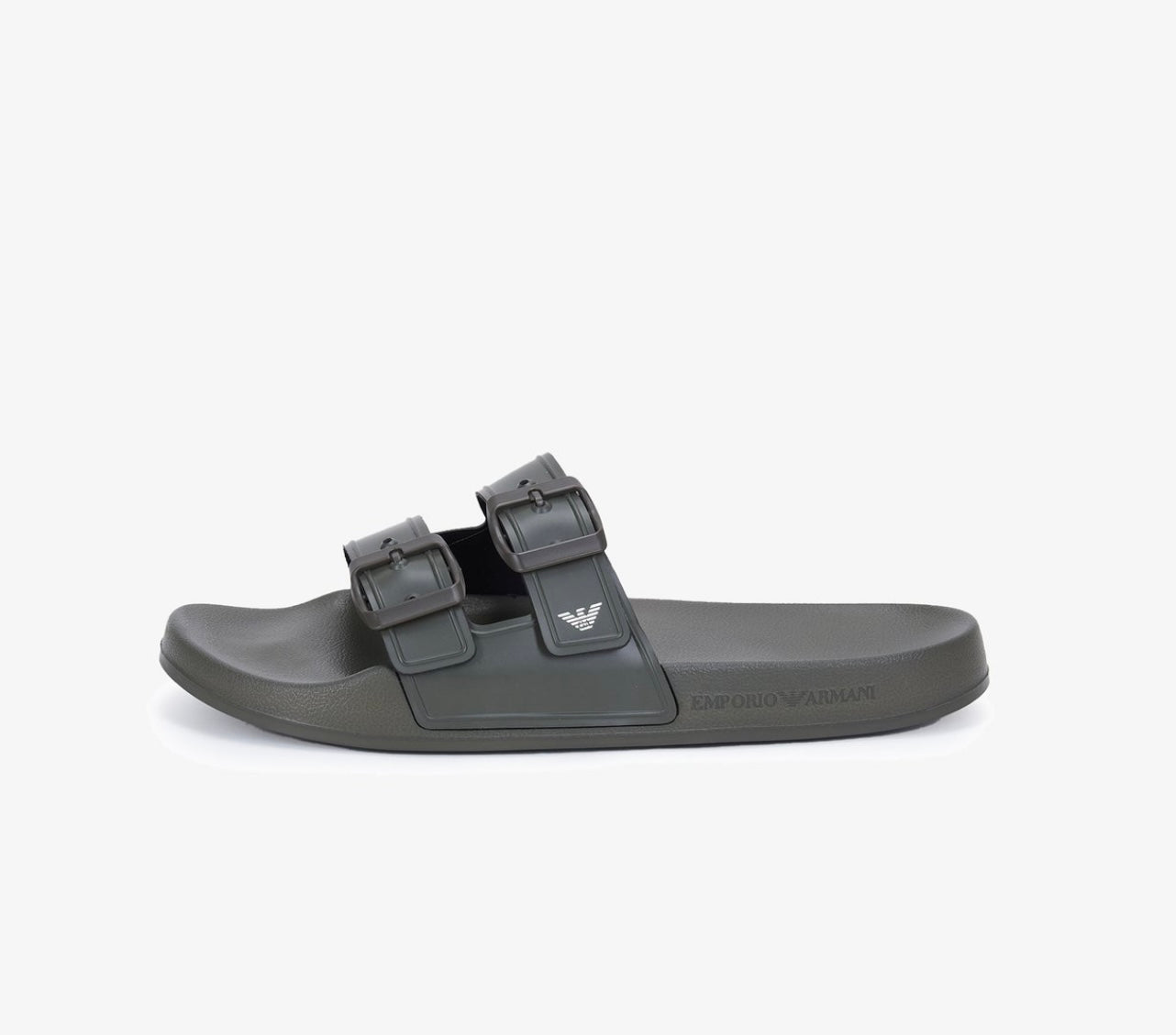 Scarpe beachwear Emporio Armani verde scuro