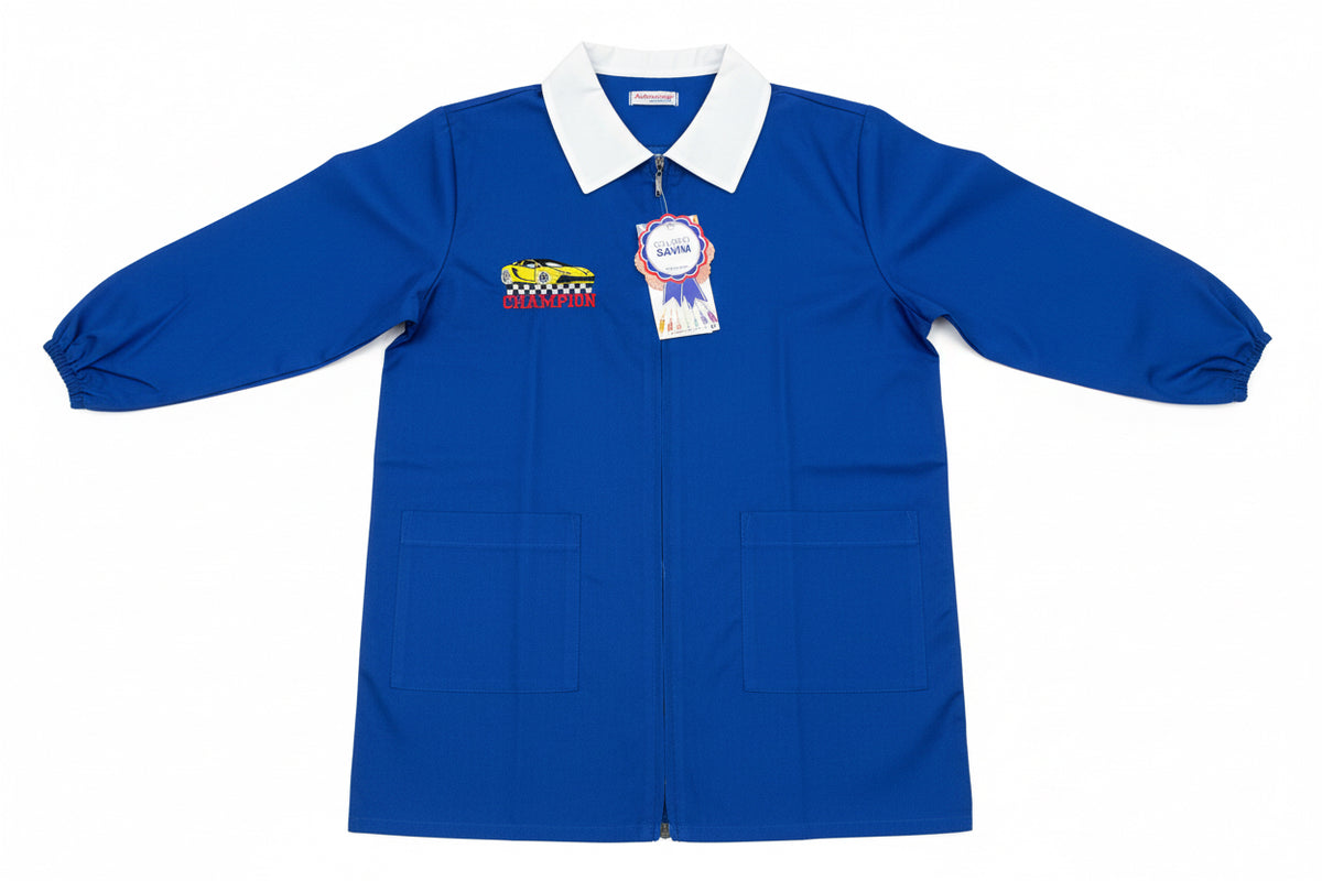 Grembiule scuola con zip Ambrosiano