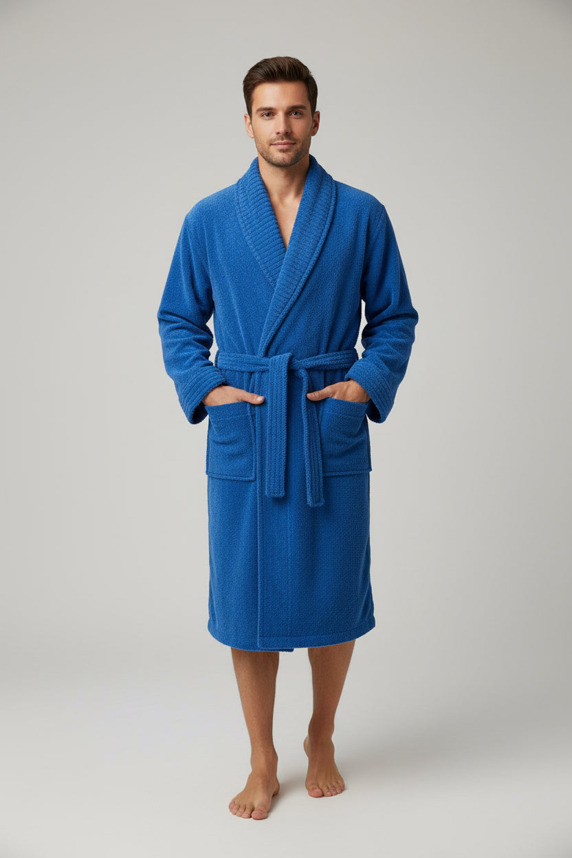 Accappatoio Gabel adulto colore blu elettrico