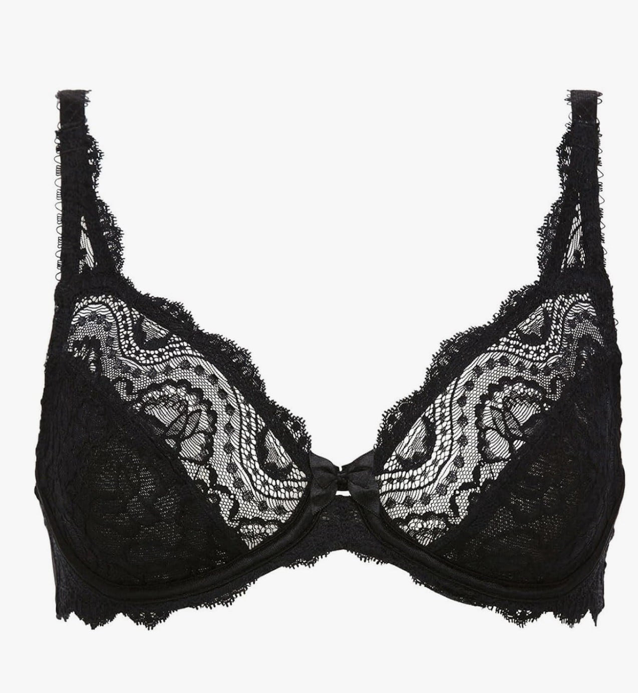 Reggiseno Playtex flower Elegance nero