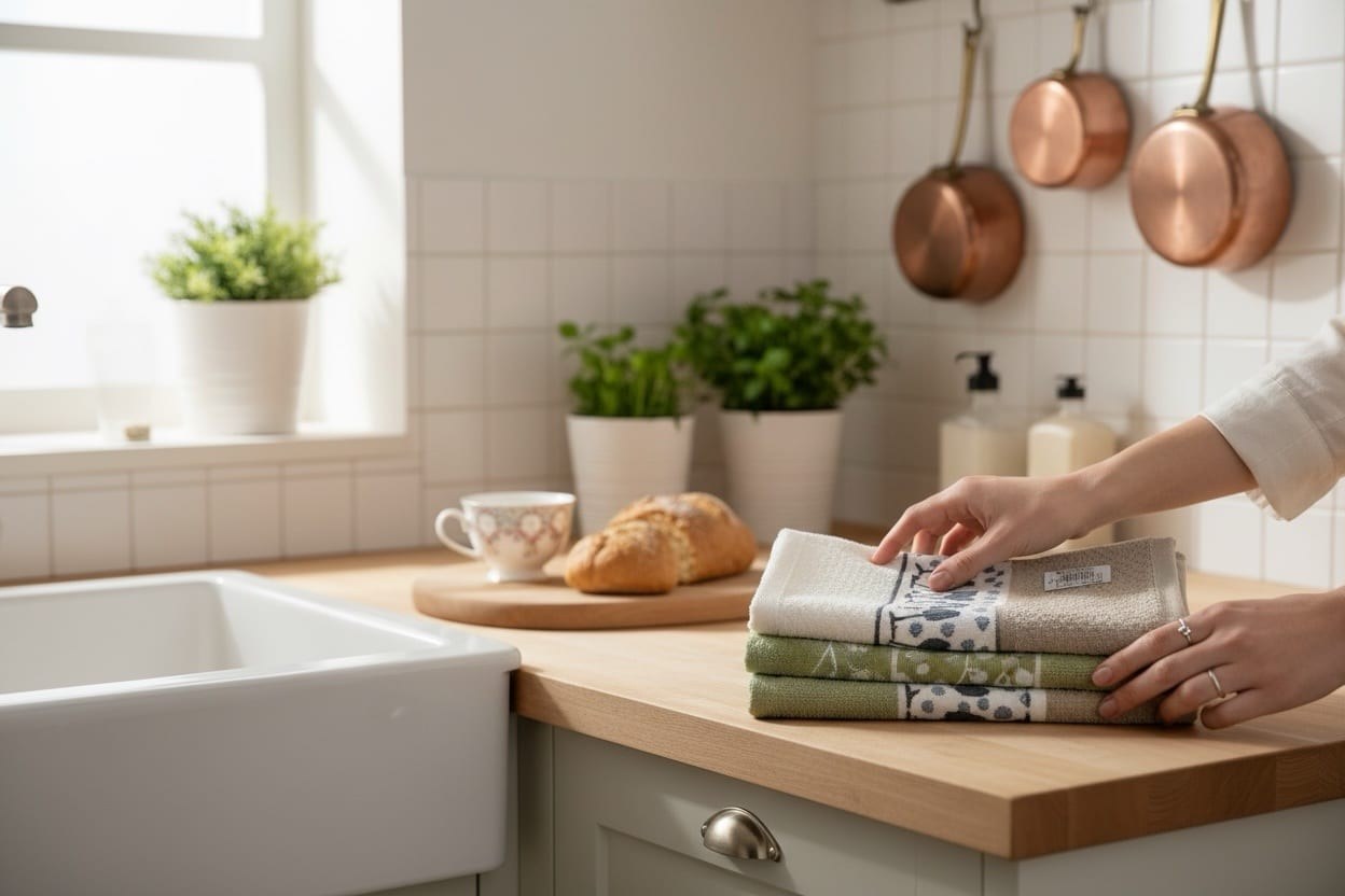 Strofinacci da cucina vinci 6pz
