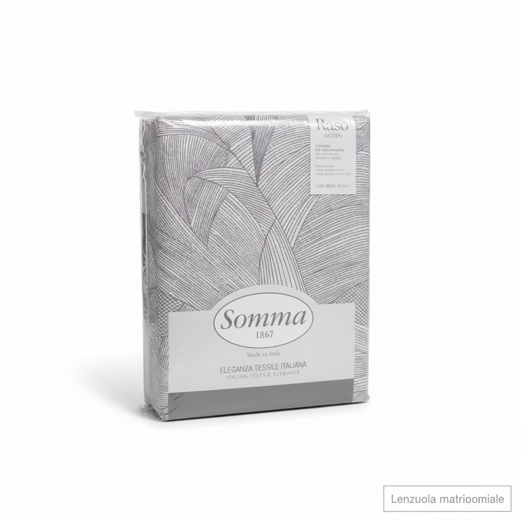 Completo lenzuolo matrimoniale Somma Alba Malva