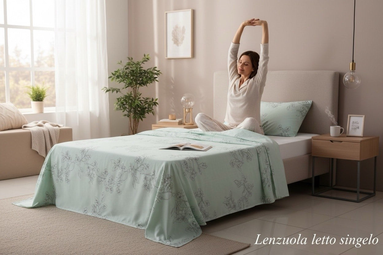 Coppia Lenzuola letto singolo vallesusa