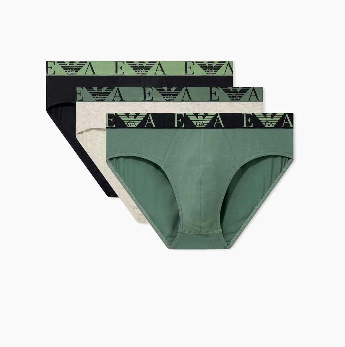 SET 3 SLIP MONOGRAMMA AUDACE IN JERSEY CON LOGO
