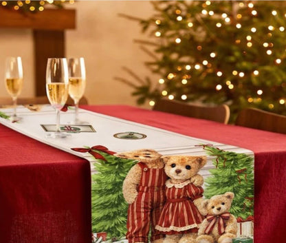 Maestri Cotonieri
RUNNER NATALIZIO FAMIGLIA TEDDY STAMPA DIGITALE 100% COTONE - MAESTRI COTONIERI
