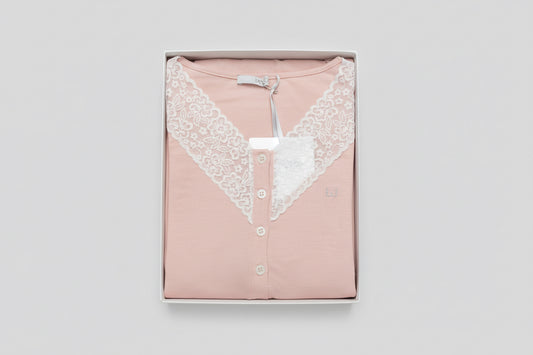 Camicia da notte Liu .Jo serafino viscosa rosa