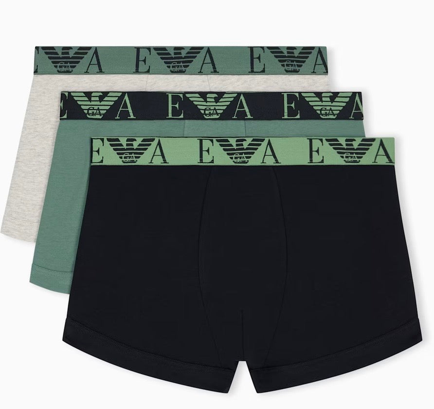 SET 3 BOXER BOLD MONOGRAM IN JERSEY