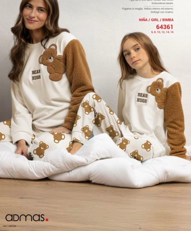 Pigiama admas bambina