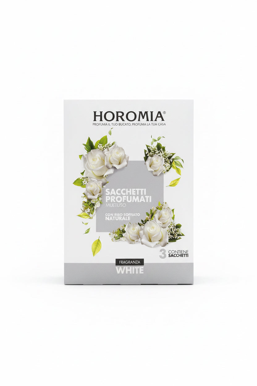 Sacchetti profumati Horomia  multiuso White