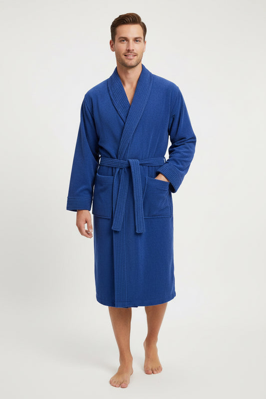 Accappatoio Gabel adulto colore blu