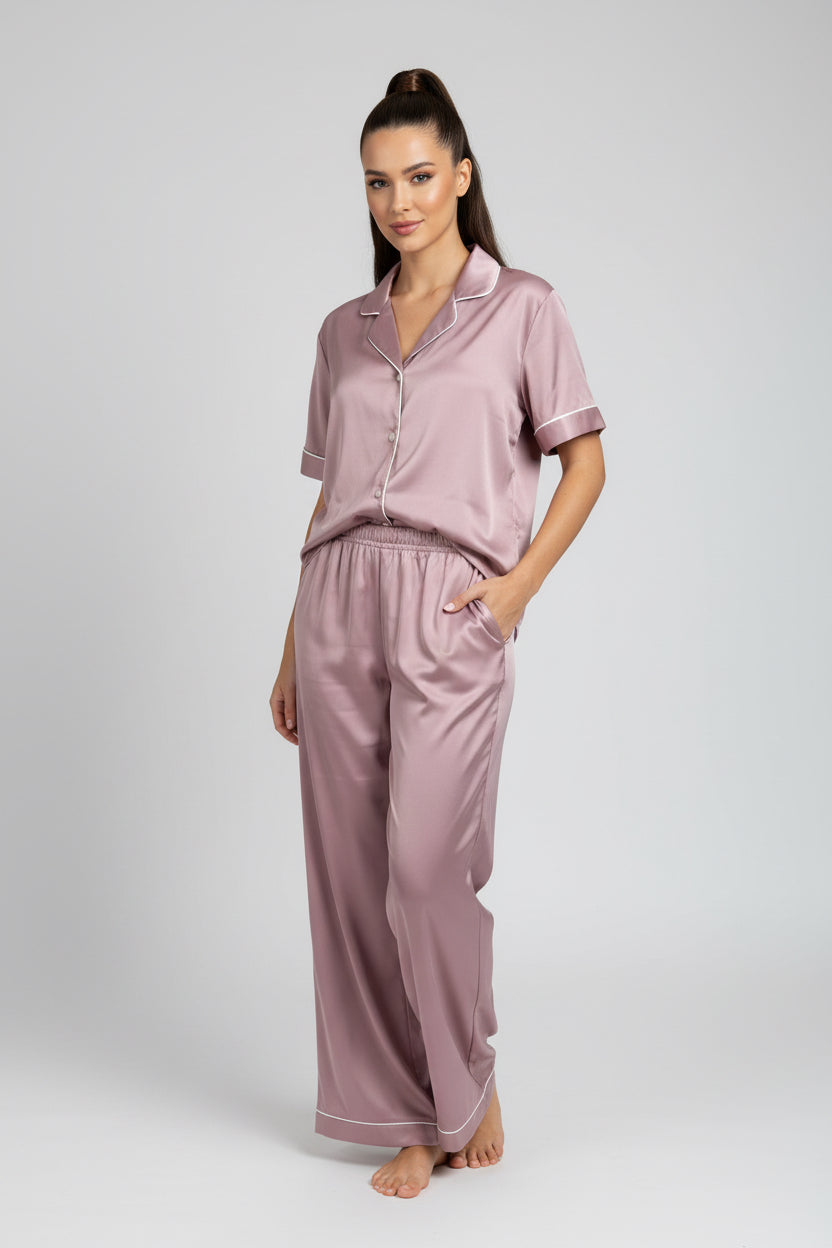 Pigiama filo D’Angelo raso Rosa Phard