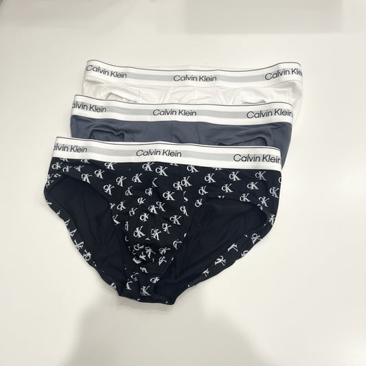 3 Hip Briefs Calvin Klein cotton strech