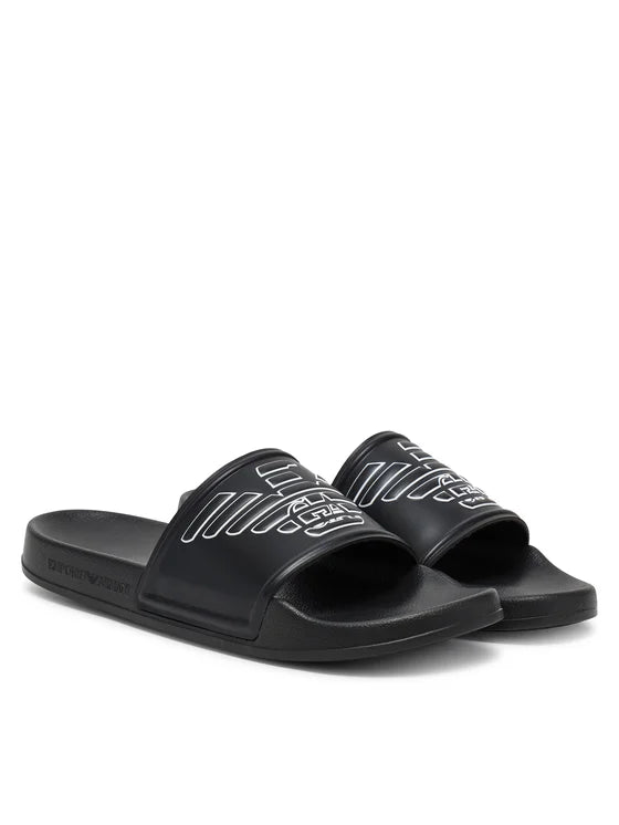 Shoes beachwear Emporio Armani nero