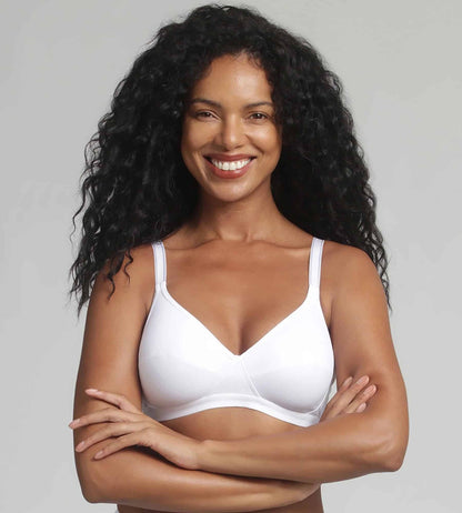 Reggiseno Playtex support senza ferro bianco