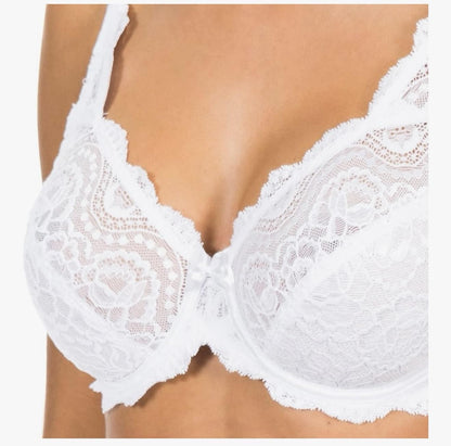 Reggiseno Playtex flower elegance bianco