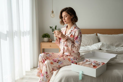 Pigiama donna raso filo D’Angelo melodia
