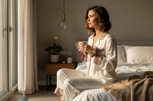 Pigiama donna raso filo D’Angelo dhabi