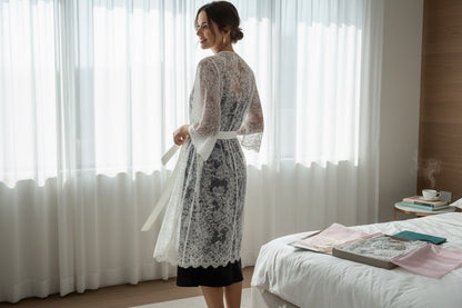 Kimono donna Marjolaine Synthia Naturel
