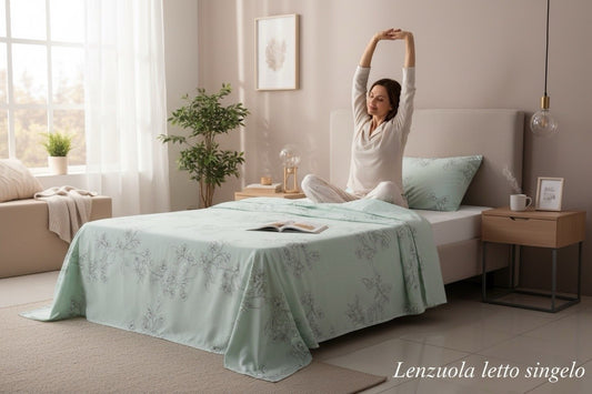 Coppia Lenzuola letto singolo vallesusa