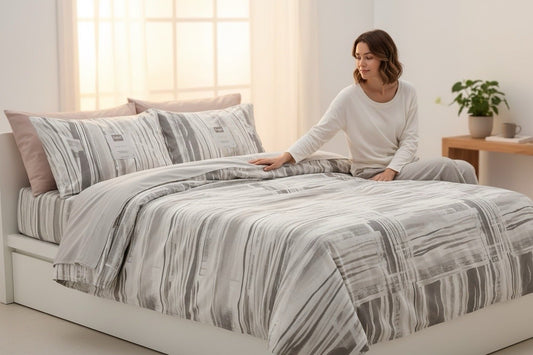 Coppia Lenzuola letto singolo Gabel
